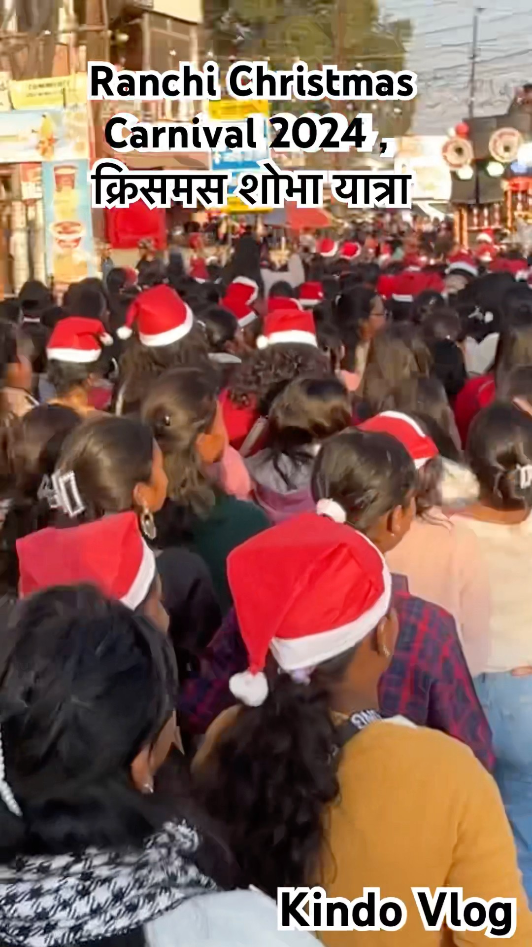 Ranchi Christmas Carnival 2024 , क्रिसमस शोभा यात्रा/video77